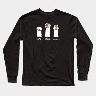 Rock Paper Scissors K9 Long Sleeve T-Shirt